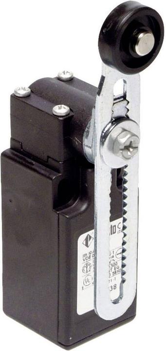 Image du produit Pizzato Elettrica Interrupteur de fin de course 250 V/AC 6 A Levier pivotant à galet à impulsion IP67 1 pc.