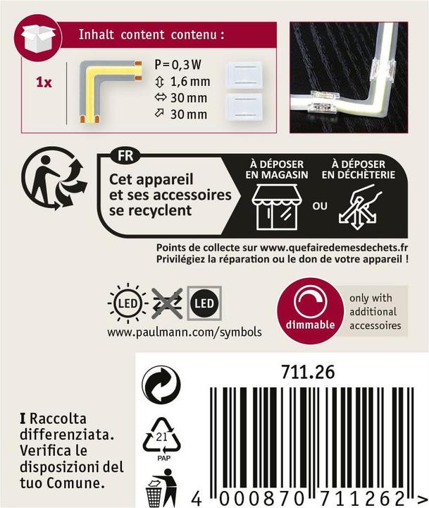 Image du produit Paulmann MaxLED 500 Full-Line COB Stripe Coin