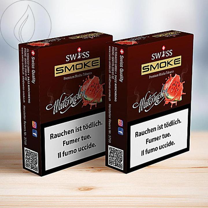 Produktbild Swiss Smoke Watermelon Shisha Tabak 50g (Wassermelone)