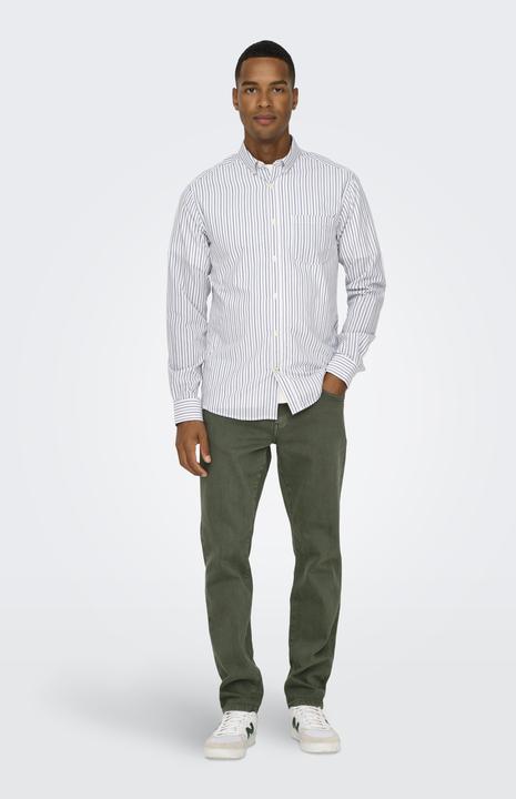 Produktbild Only & Sons ONSWEFT Mittlere Taille Normal geschnitten Jeans Slim Fit Jeans (W29/L30)
