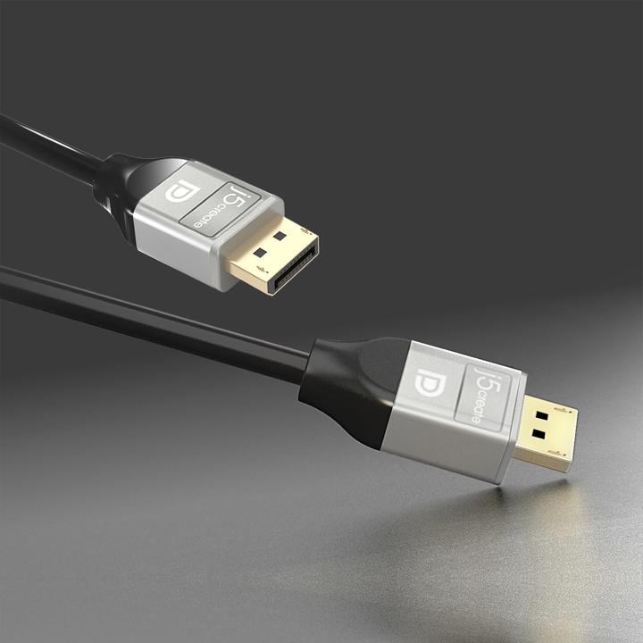 Produktbild j5Create 4k Displayport Cable (1.80 m, DisplayPort, 1.4)
