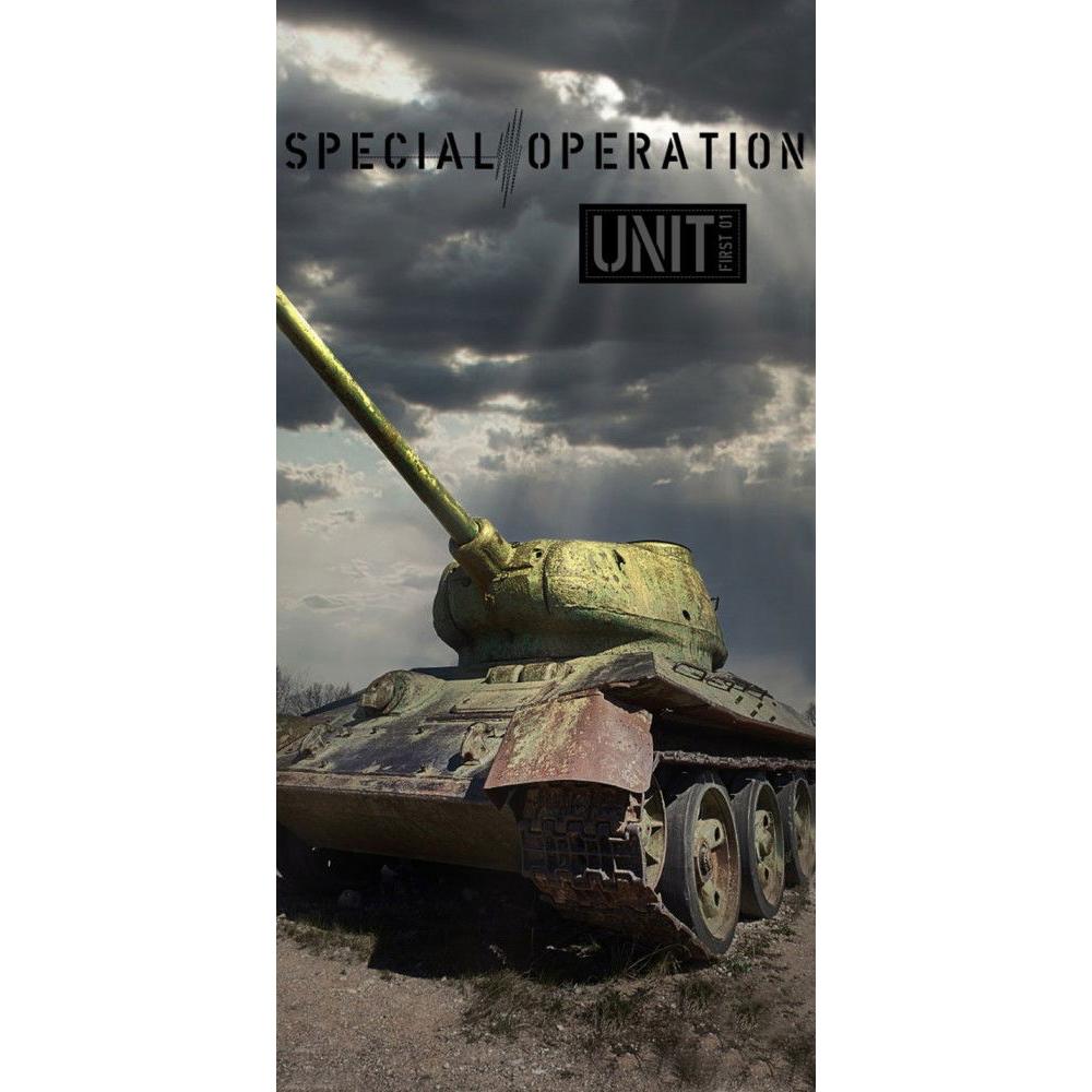 Thumbnail - Carbotex, Strandtuch, Panzer Badetuch (70 x 140 cm)