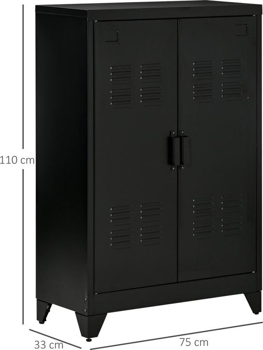 Actual product image Homcom Cupboard (33 x 75 x 110 cm)