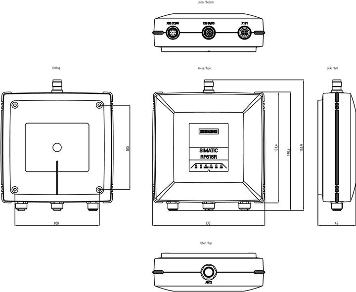 Immagine prodotto Siemens Lettore SIMATIC RF600