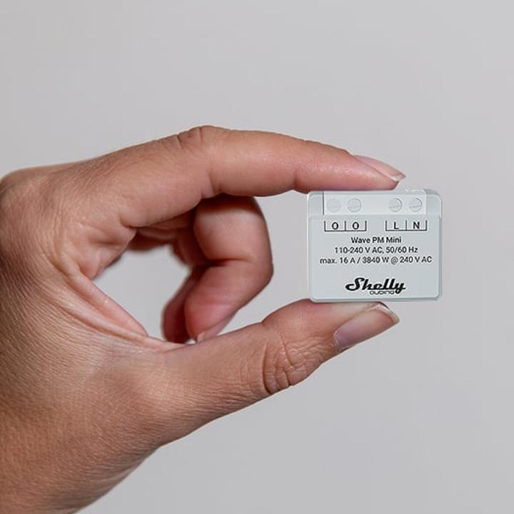 Actual product image Shelly Qubino Wave PM Mini (Switch actuator)