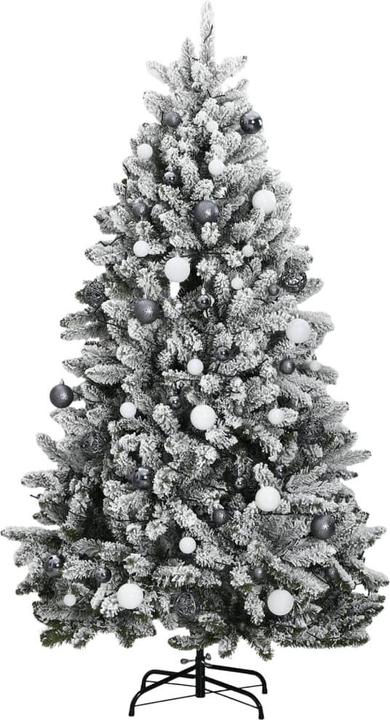 Produktbild vidaXL Weihnachtsbaum Klappbar LED Beleuchtet Christbaum Tannenbaum Deko 270cm (270 cm)