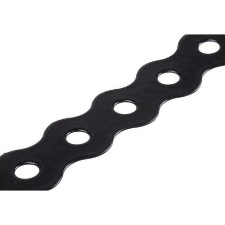 Rs Pro, Kabelbinder, Flansch Kantenklemme 27mm (Metallkabelbinder, 10000 mm)