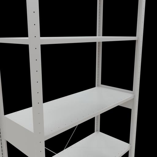 Actual product image Schulte Lagertechnik MULTIplus150 boltless basic shelving system with cross brace