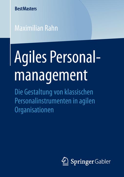 Produktbild Agiles Personalmanagement (Deutsch, Maximilian Rahn, 2018)