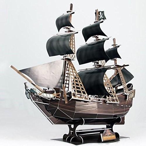 Actual product image Cubicfun Puzzle 3D Pirate and ship Queen Anne (155 pieces)