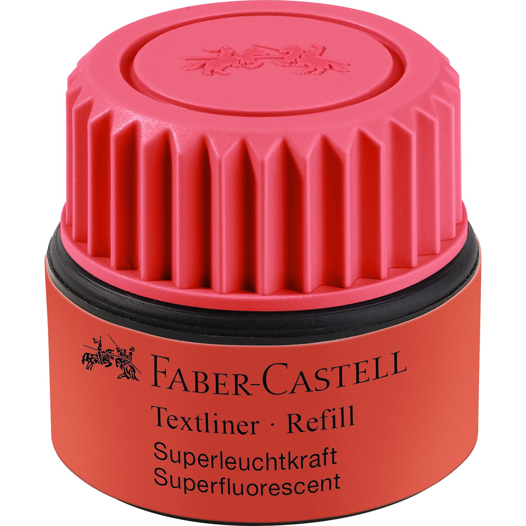 Faber-Castell, Marker, Textmarker 1549 Refill (Rot, 1 x)