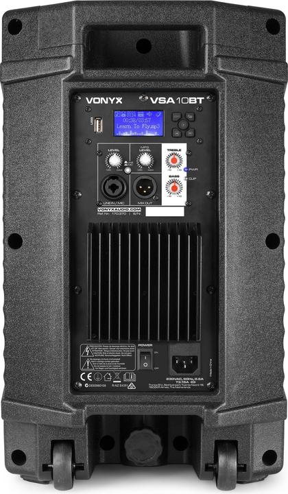 Actual product image Vonyx Speaker VSA10BT (Active)