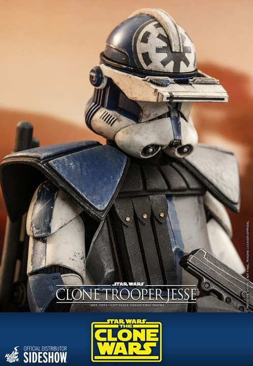 Image du produit Hot Toys Star Wars The Clone Wars figurine 1/6 Clone Trooper Jesse 30 cm