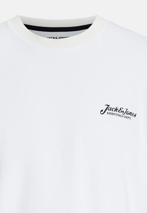 Actual product image Jack & Jones Jjbeau Tee Ss Frontprint Crew Neck (M)