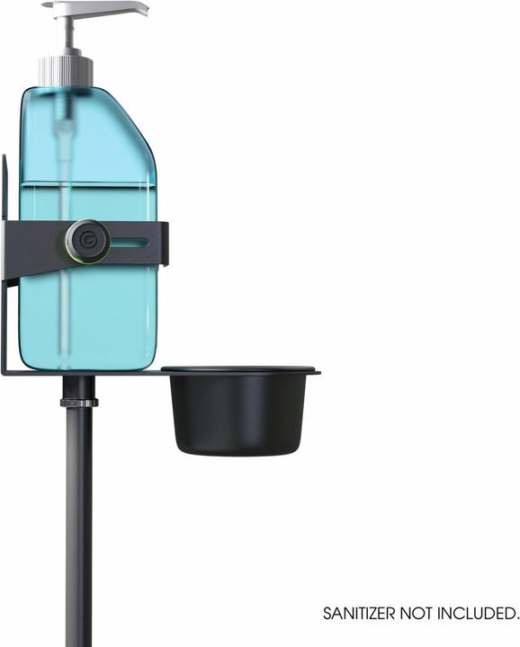 Actual product image Gravity MS 23 DIS 01 B Height-adjustable disinfectant stand