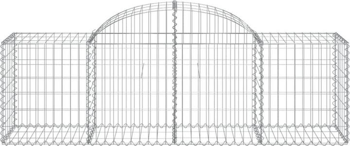 Produktbild vidaXL Gabionenkorb