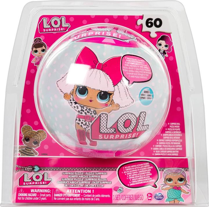 Spin Master Puzzle di L.O.L. Doll Sphere Tin (60 pezzi)