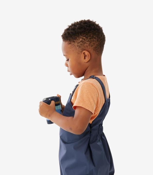 Produktbild Quechua Salopette imperméable de randonnée enfant 2-6 ans, NH100 bleu marine (104)