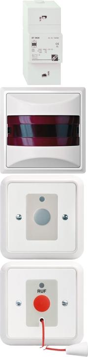 Immagine prodotto ELSO Set per WC per disabili con alimentatore per guida DIN 3 PLE (SIGMA) JOY bianco puro