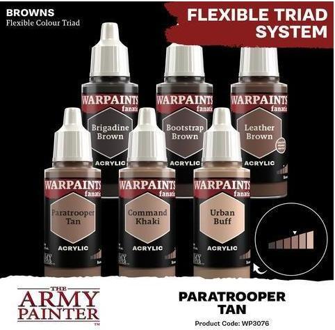 Actual product image The Army Painter Colour Warpaints Fanatic: Paratrooper Tan 18 ml
