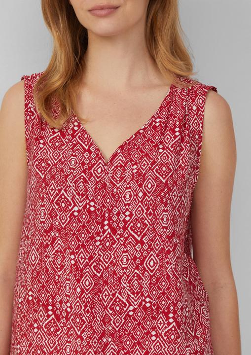 Immagine prodotto s.Oliver Bluse Blusentop aus Viskosemix mit Raffung (48)