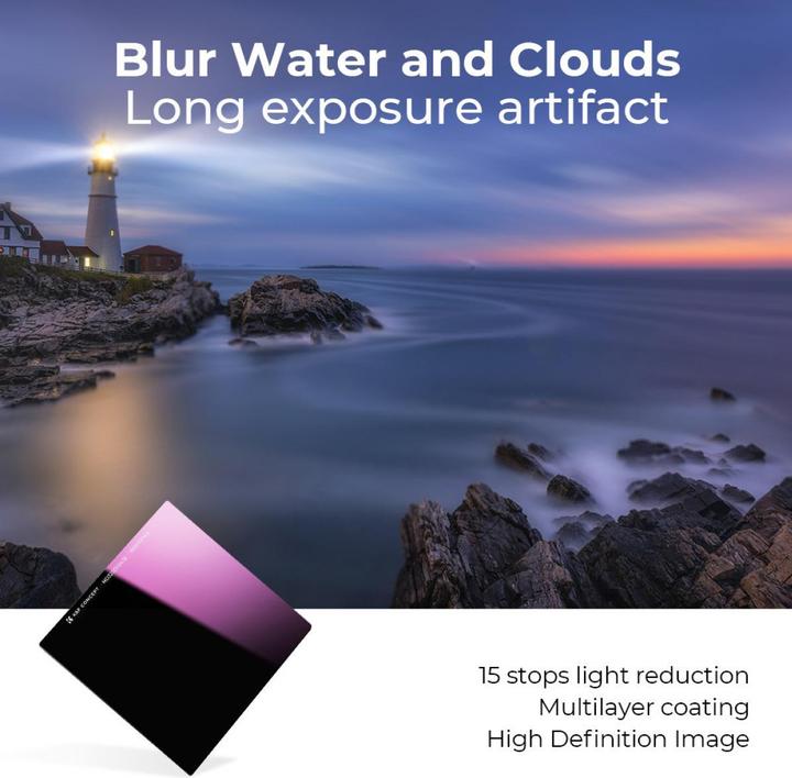 Actual product image K&F Concept Concept 100x100 ND32000 filter (100 mm, Neutral density filter, 100 mm)
