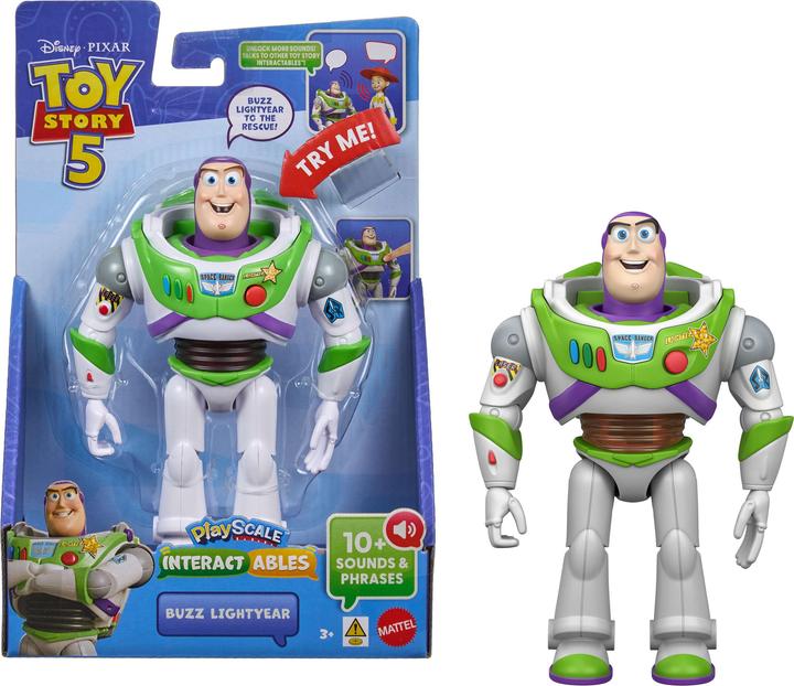 Productafbeelding Mattel Disney and Pixar Toy Story 5 Interactables Figures 7 Inch Playscale Movie Phrases & Interact Chat