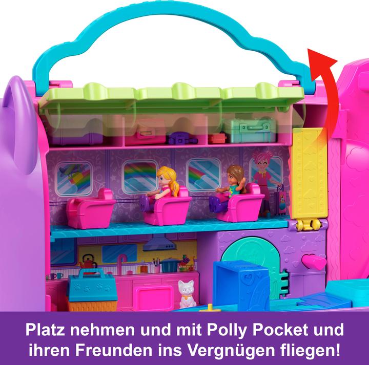 Actual product image Polly Pocket Kitty Plane