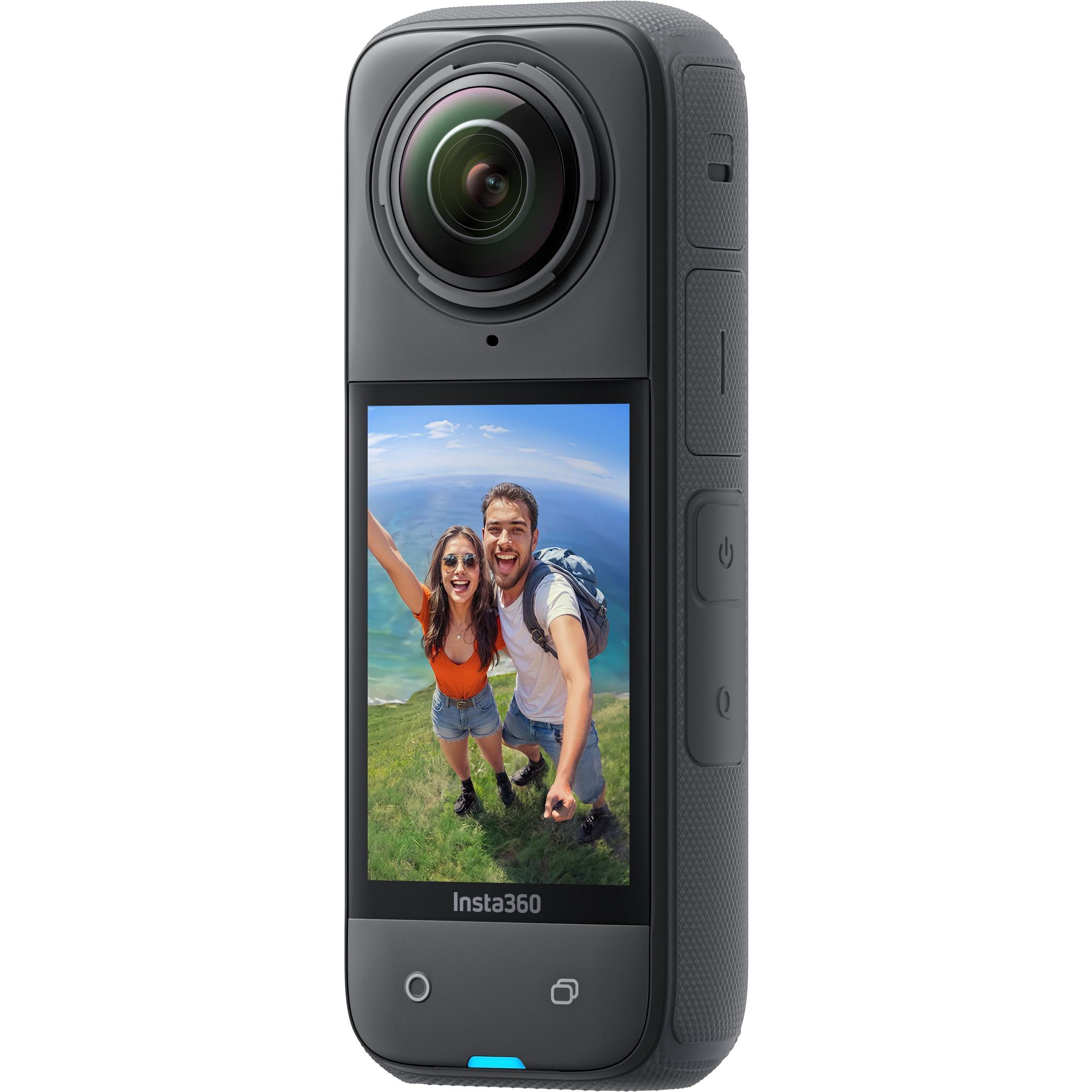 Insta360 X4 (30p, Bluetooth, WLAN), Action Cam, Schwarz