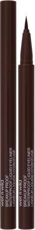 Immagine prodotto Wet n Wild Breakup Proof Waterproof Liquid Eyeliner 0,9 ml Marrone (Brown)