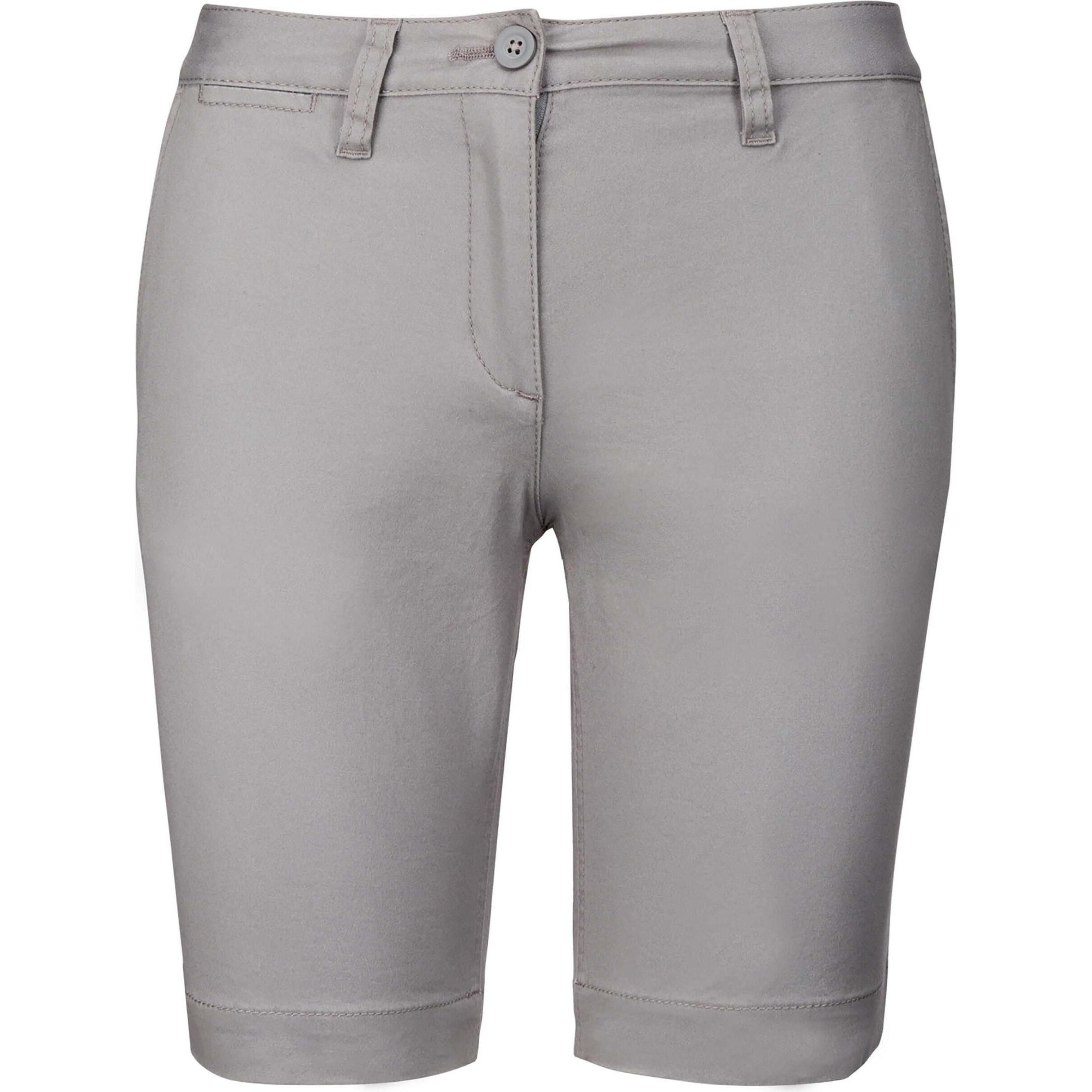 Thumbnail - Kariban, Damen, Shorts, Chino, Schwarz, (48)