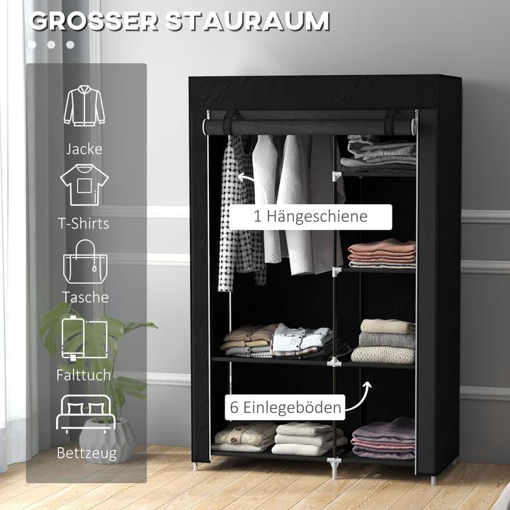 Produktbild Homcom Stoffschrank (103 x 43 x 162.5 cm)