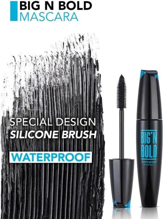 Actual product image Flormar Bign Bold Waterproof Mascara - 15 Ml (Waterproof)