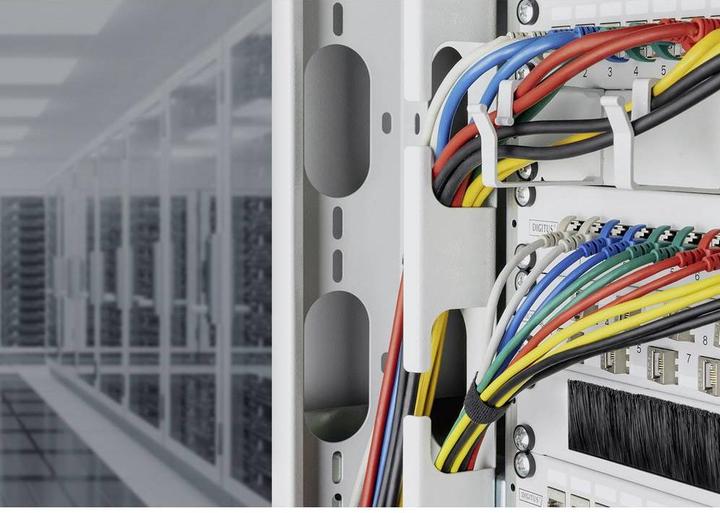 Image du produit Digitus CAT 6A classe Ea, F/FTP, Twisted Pair Patchkabel, Cu, LSZH, AWG 32/7, longueur : 5 m, bleu (F/FTP, CAT6a, 5 m)