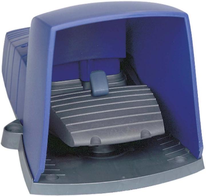 Produktbild Schneider Electric Fussschalter 1Ö+1S blau einstufig