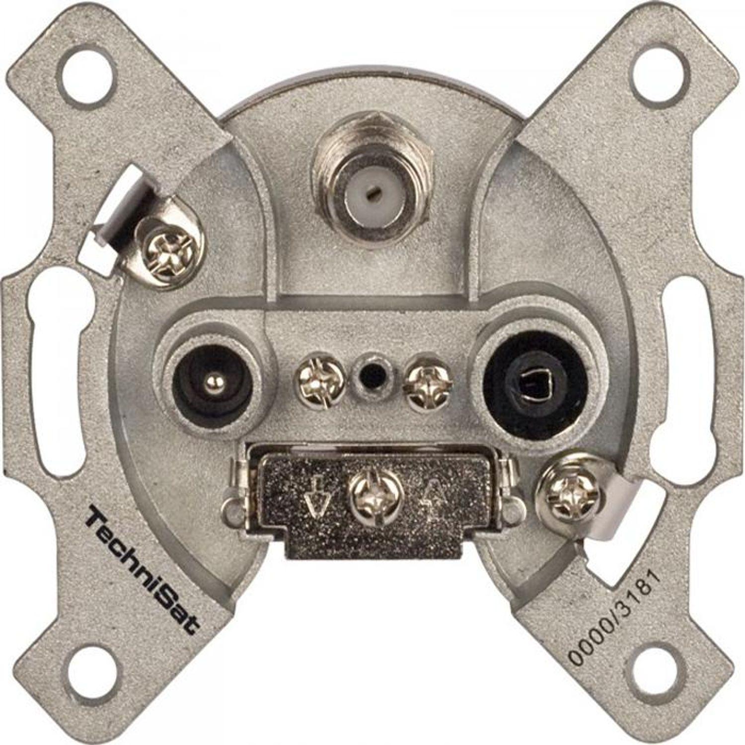 Thumbnail - TechniSat TechniPro RV 600-13 Steckdose (Antennendose), SAT Zubehör, Weiss