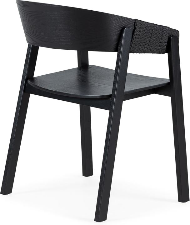 Produktbild Sessel aus Eiche mit Seilakzent