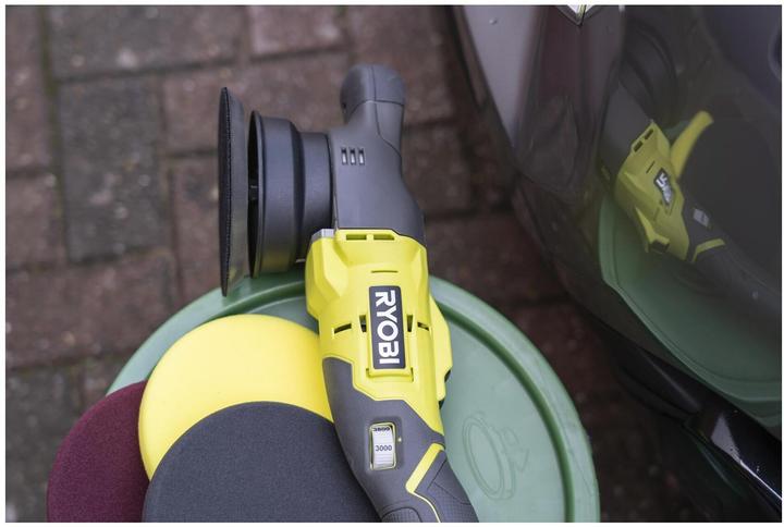Actual product image Ryobi ONE+ Dual Action (Eccentric polisher)