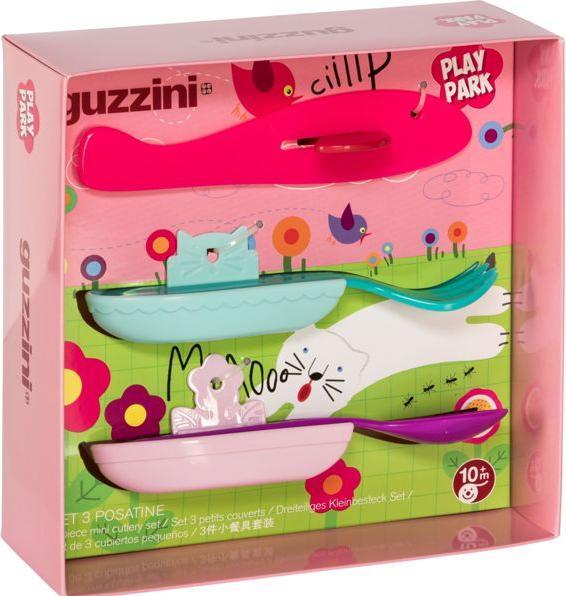 Guzzini 07750152 Bimbi Besteckset Irene Krieger 19 x 19 x 6 cm Mehrfarbig