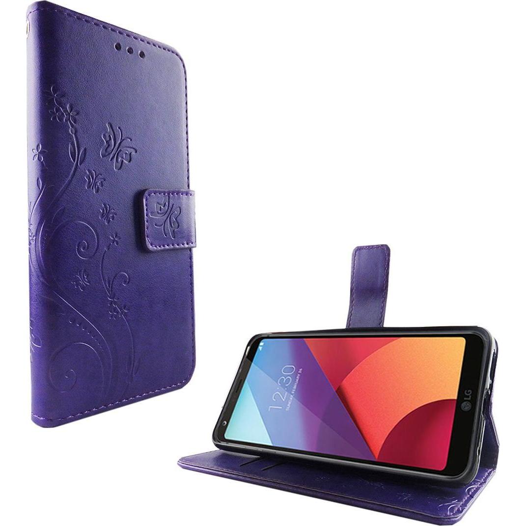 König Design Hülle Handy Schutz für LG G6 Case Cover Tasche Wallet Etui Handyhülle Bumper Neu (LG G6), Smartphone Hülle,...