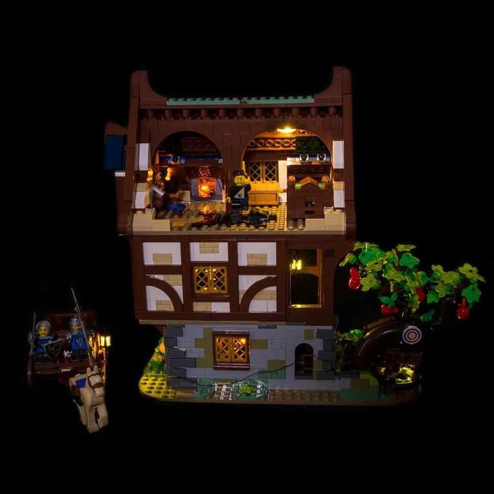 Produktbild Light my bricks LED Licht Set für LEGO Mittelalterliche Schmiede