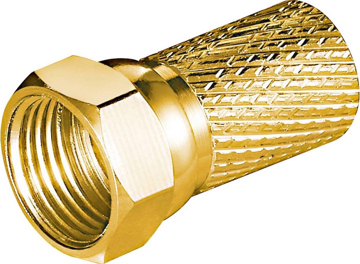Actual product image Goobay Twist-on F-connector (Antenna cable)