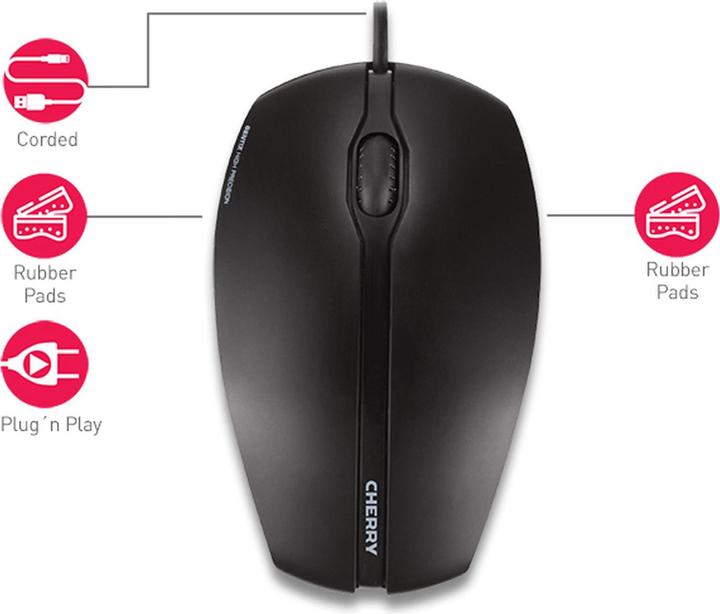 Immagine prodotto CHERRY Gentix Mouse illuminato (Cablato)