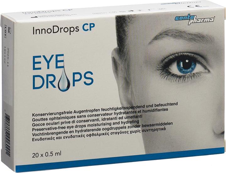 Produktbild InnoDrops Cp Eye Drops (10 ml, InnoDrops CP EYE DROPS 20 Monodos 0.5 ml)