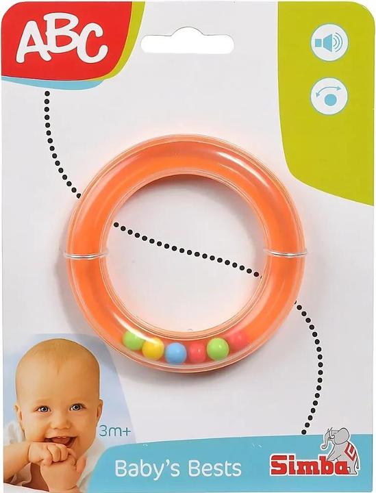Actual product image Simba ABC Ring Rattle