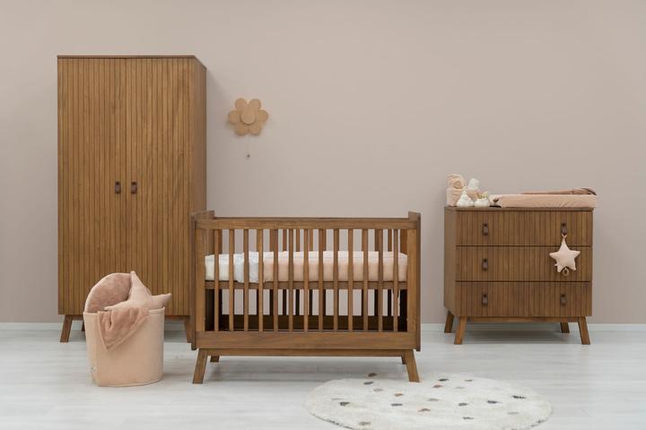 Actual product image Baby's only Storage basket Sense pebble grey - Ø38 cm