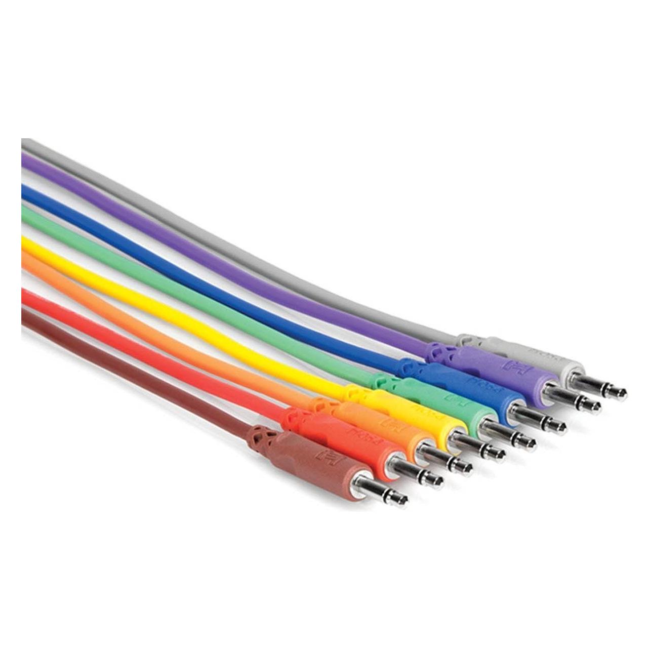 Hosa Cmm-890 - Patch Cables 8pcs. 90cm (0.90 m, Aux Kabel), Audiokabel