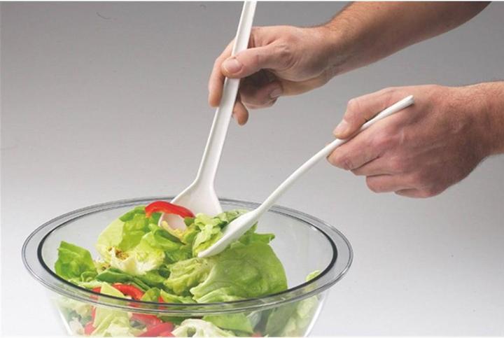 Image du produit Westmark Salatbesteck weiss SAN 25 cm (Serveurs à salade)