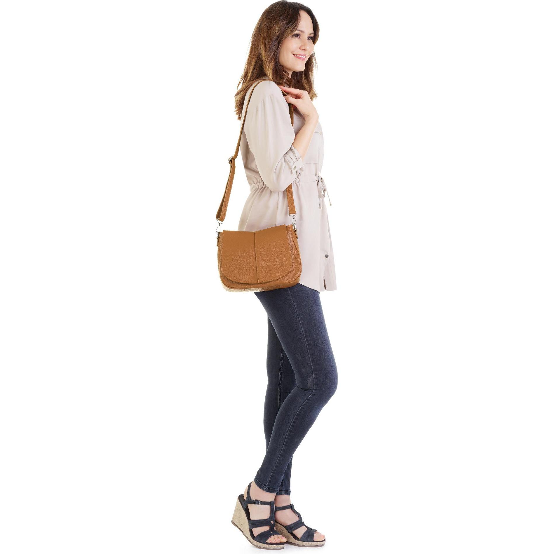 Thumbnail - Cluty, Handtasche, Umhängetasche, Braun