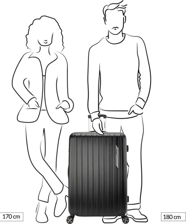 Image du produit Decent Paradiso Spinner Large 76 cm Black (95 l)